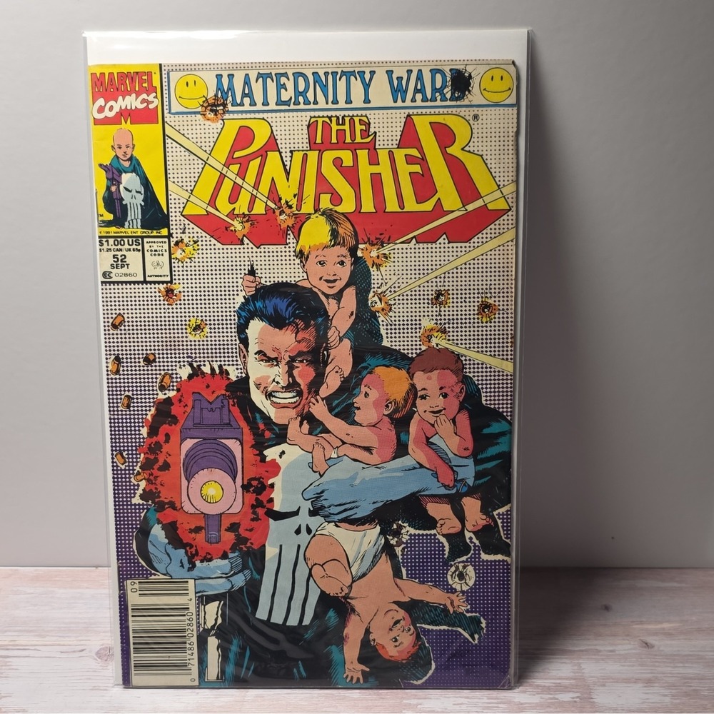 Marvel Comics The Punisher #52 1991 Maternity Ward Copper Age Direct